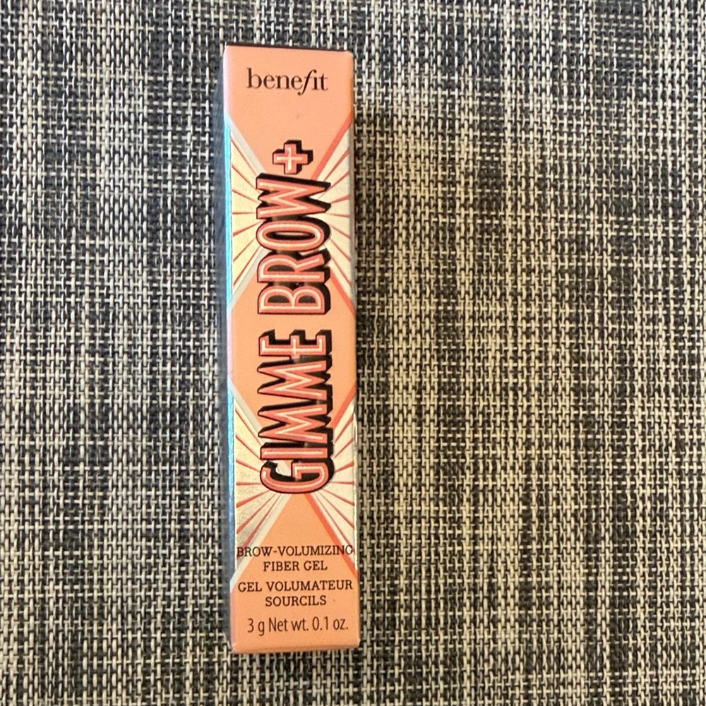 Benefit Gimme Brow+ Volumizing Gel - Neutral Deep Brown 4.5 color NEW